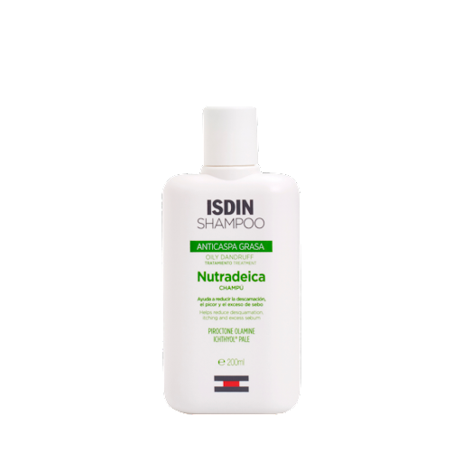 ISDIN SHAMPOO ANTICASPA GRASA NUTRADEICA * 200 ML