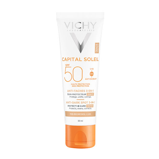 IDEAL SOLEIL ANTIMANCHAS TEINTE SPF50+ * 50 ML