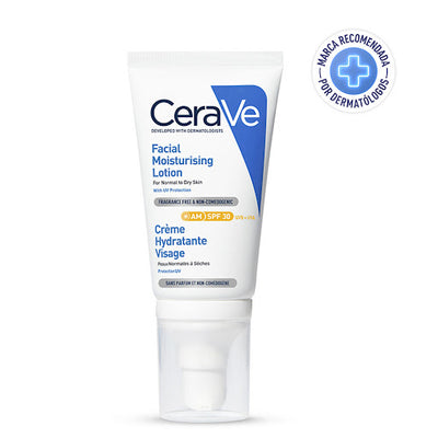 CERAVE LOCION HIDRATANTE DE ROSTRO SPF 30 * 52ML