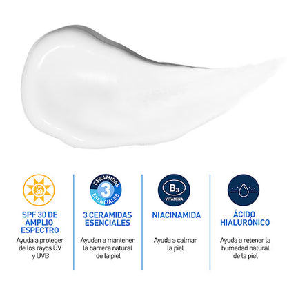 CERAVE LOCION HIDRATANTE DE ROSTRO SPF 30 * 52ML