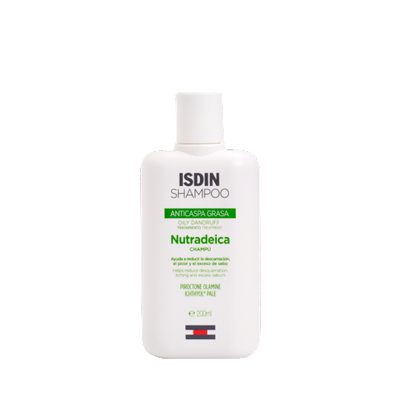 ISDIN SHAMPOO ANTICASPA GRASA NUTRADEICA * 200 ML