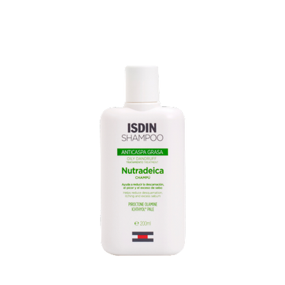 ISDIN SHAMPOO ANTICASPA GRASA NUTRADEICA * 200 ML
