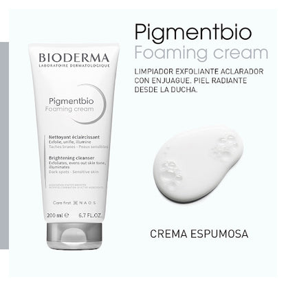 Bioderma Pigmentbio Foaming Cream Limpiador Iluminador