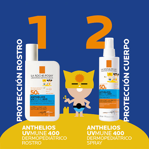 ANTHELIOS DERMOPEDIATRICO SPRAY *200 ML