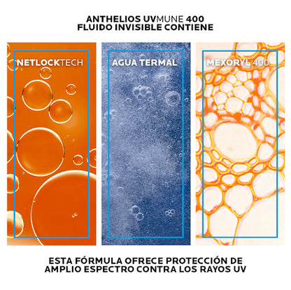 ANTHELIOS UVMUNE 400 * 50 ML FLUIDO SIN COLOR