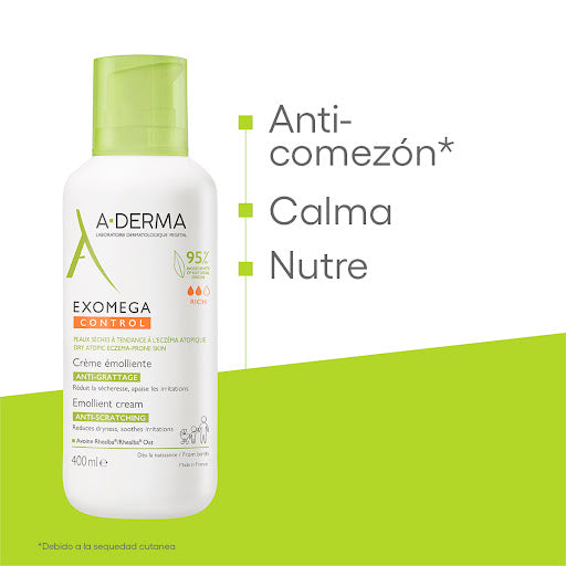 ADERMA EXOMEGA CONTROL EMOLIENTE*400ML