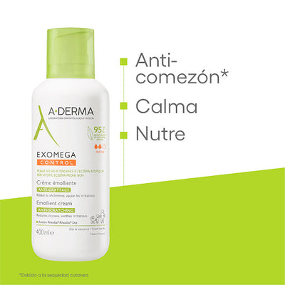 ADERMA EXOMEGA CONTROL EMOLIENTE*400ML