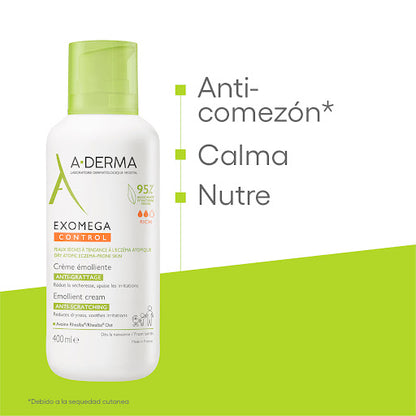 ADERMA EXOMEGA CONTROL EMOLIENTE*400ML
